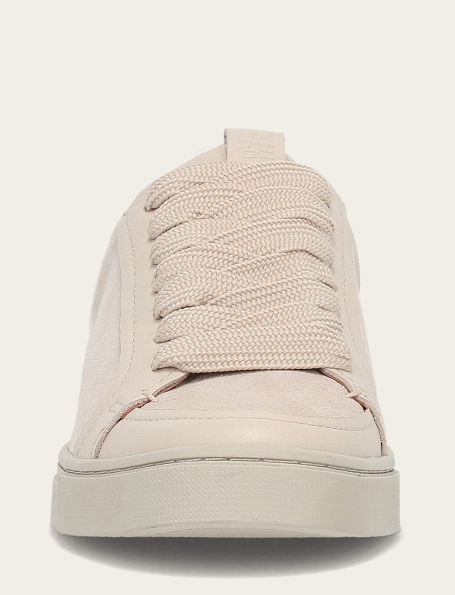 Ivy Court Low Lace Sneaker - Ivory - Front