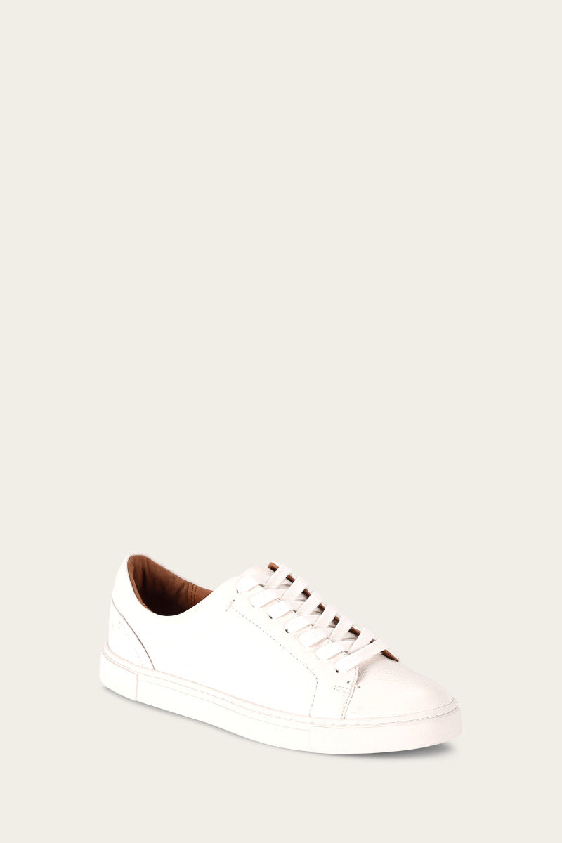 Ivy Low Lace - White - Hero