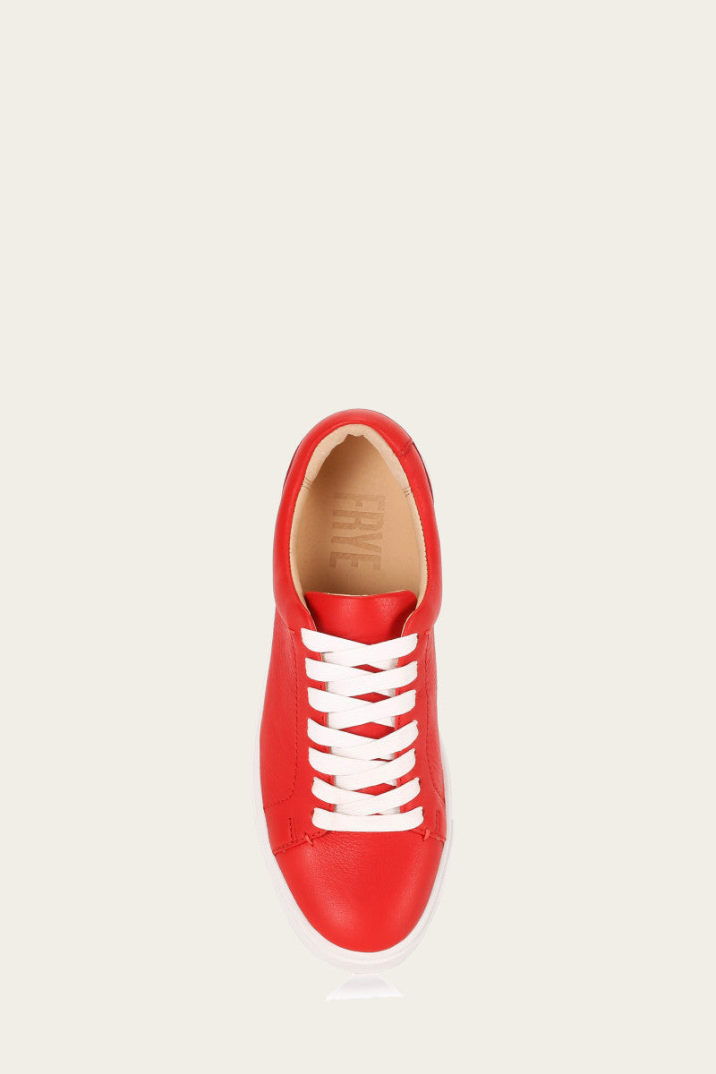 Ivy Low Lace - Red - Top Down