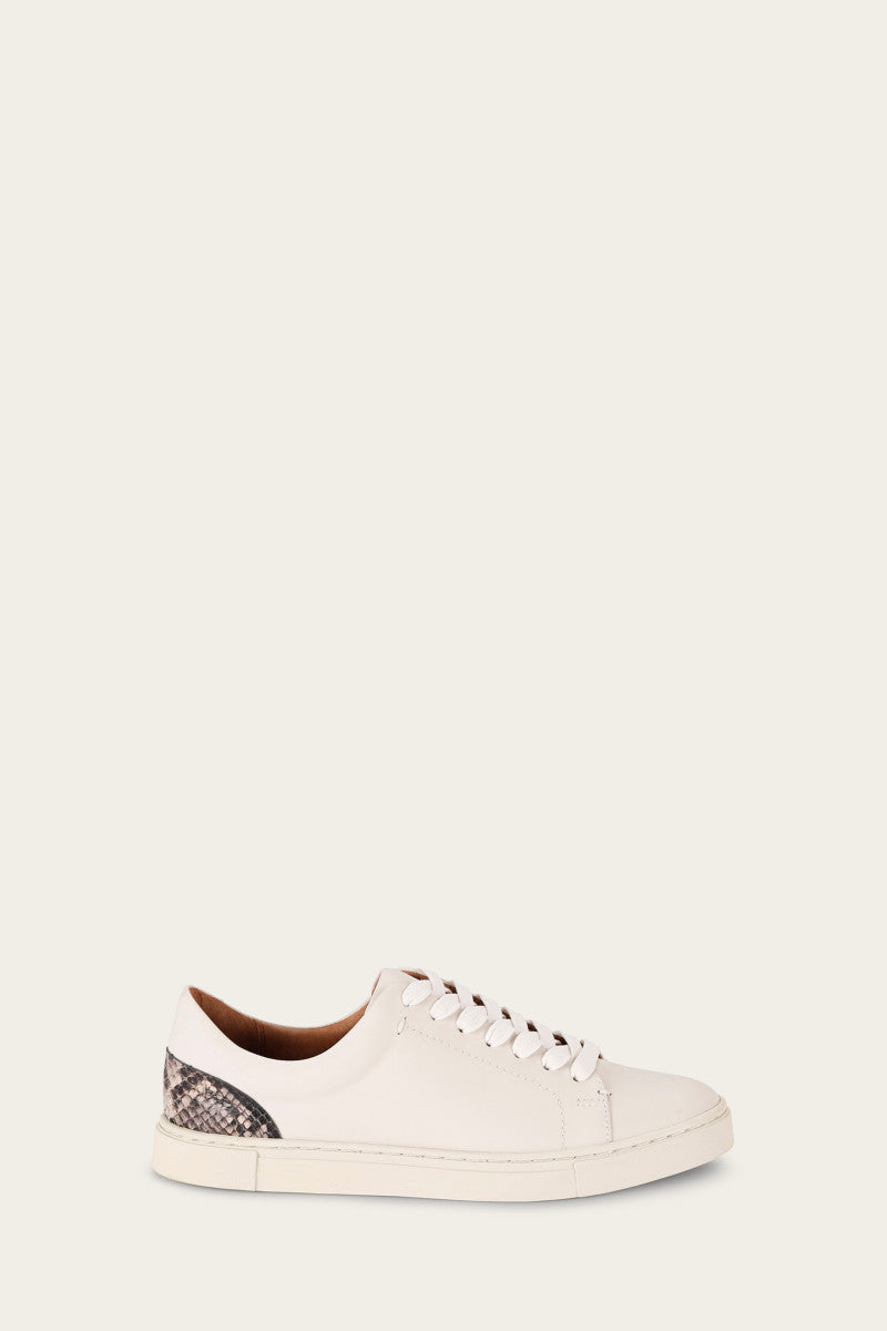 Ivy Low Lace - Powder White Multi - Outside