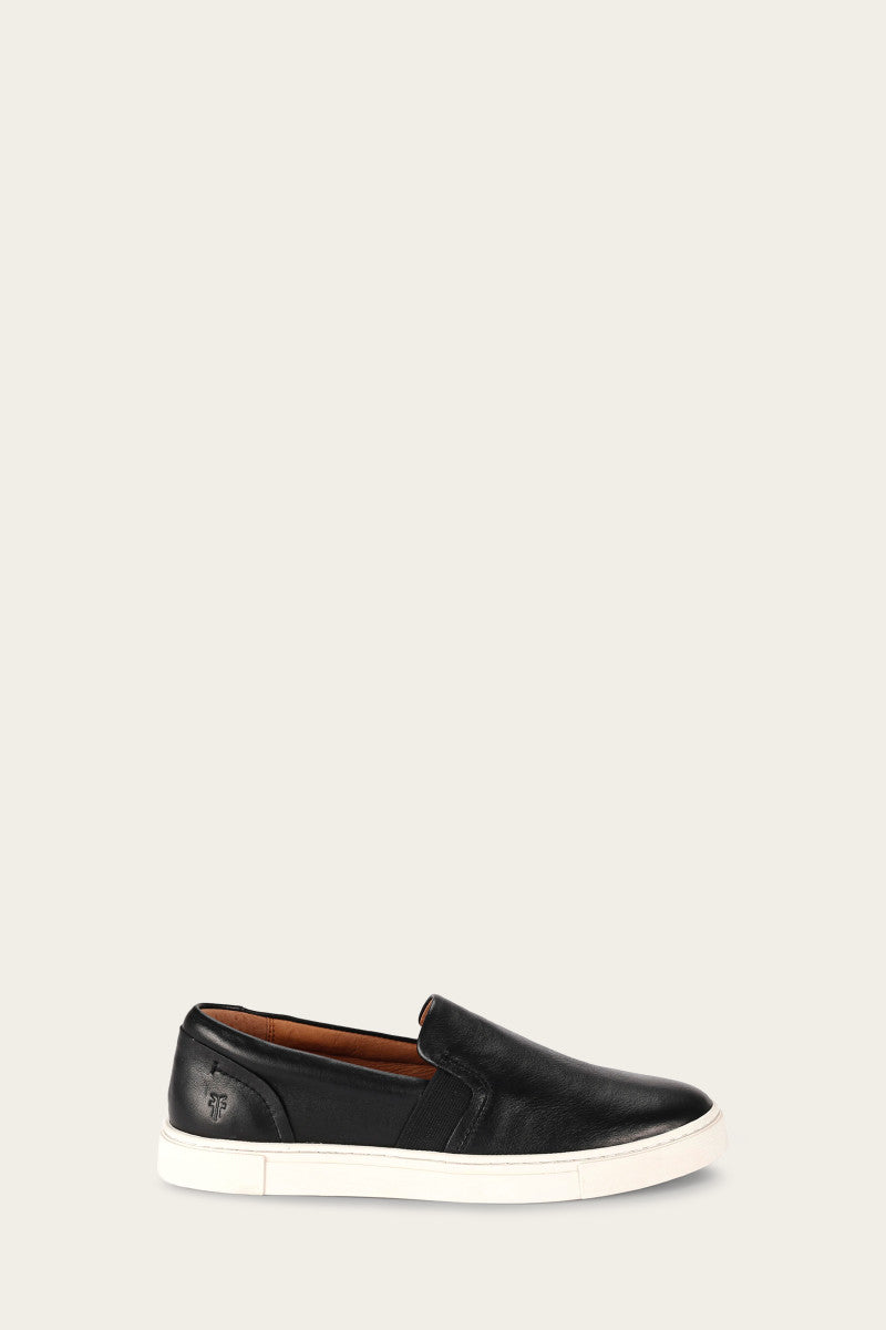 Ivy Slip On - Black - Outside