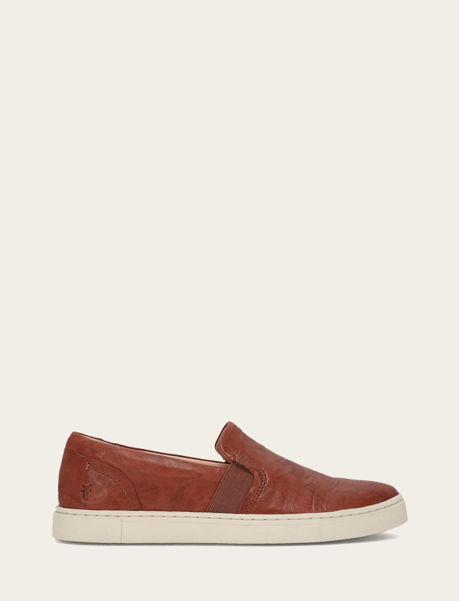 Ivy Slip On - Cognac - Outside