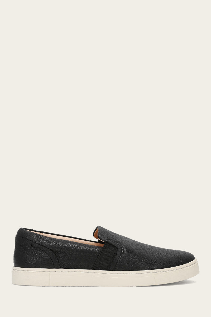 Ivy Slip On - Black - Outside