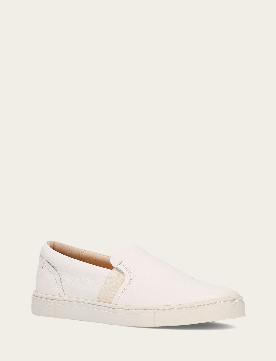 Ivy Slip On - White - Hero