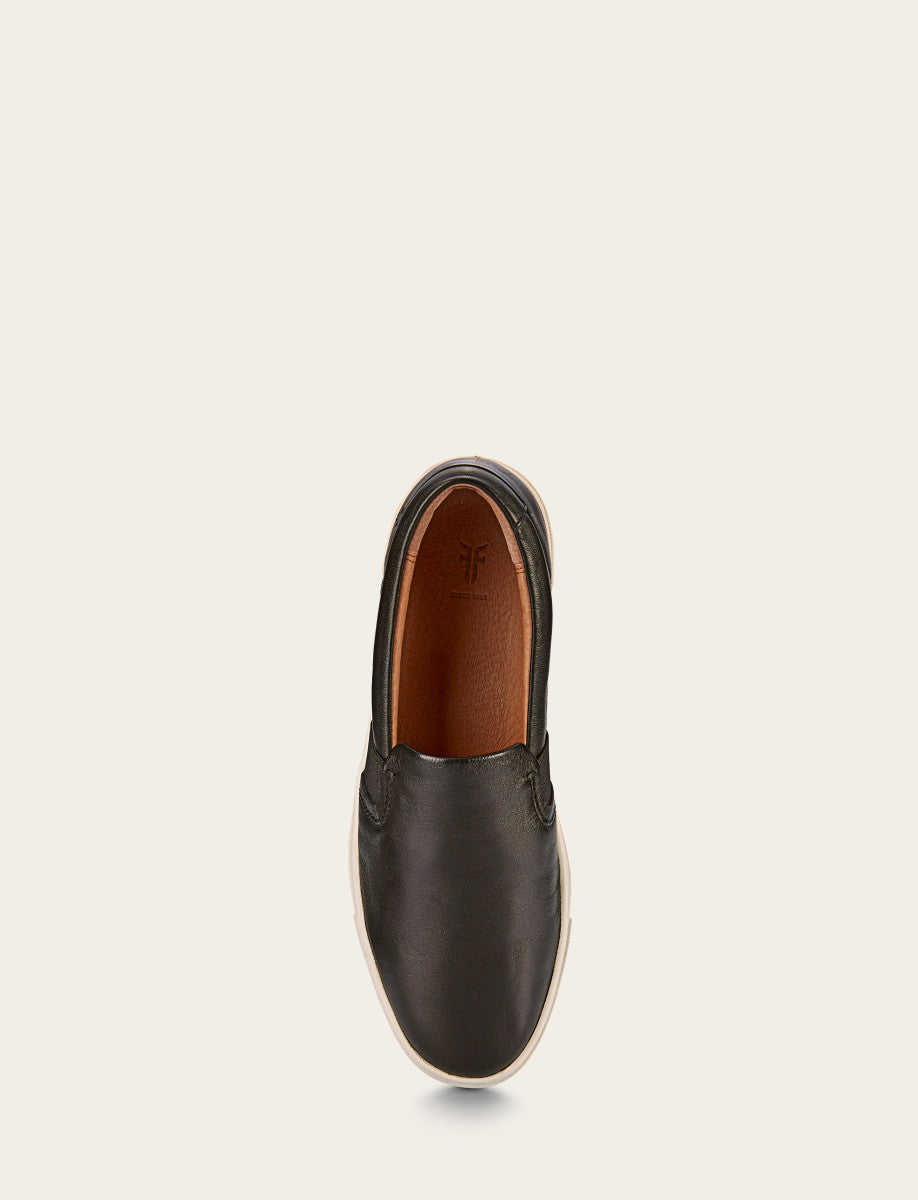 Ivy Slip On - Black - Top Down