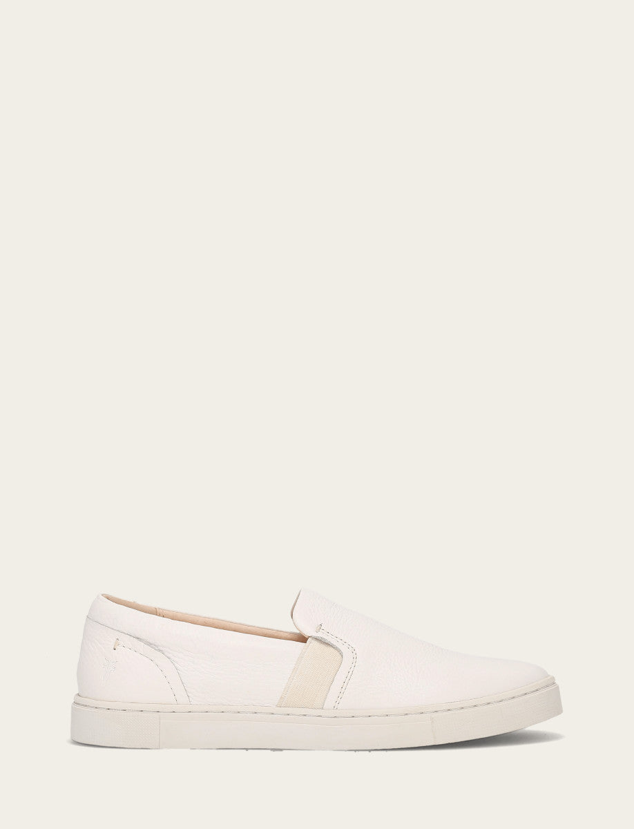Ivy Slip On - White - Outside