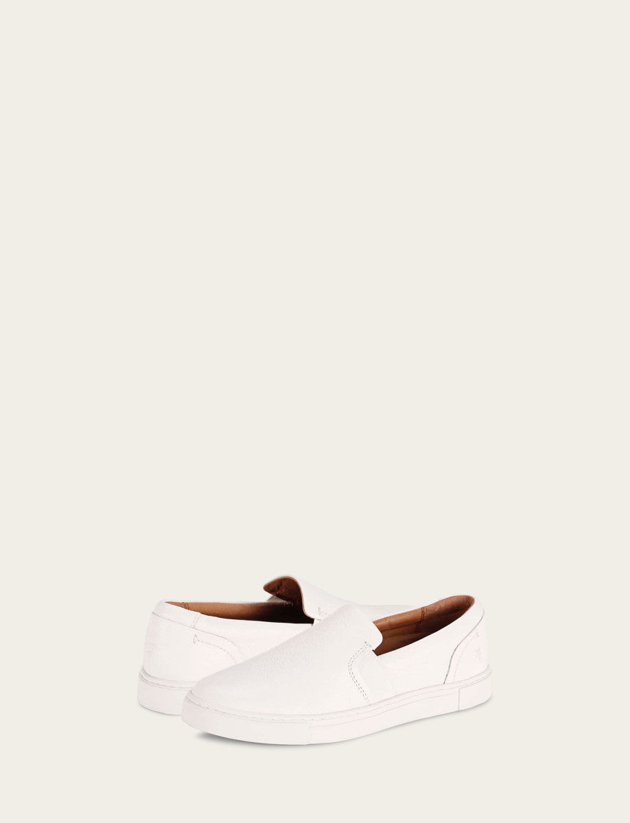Ivy Slip On - White - Pair