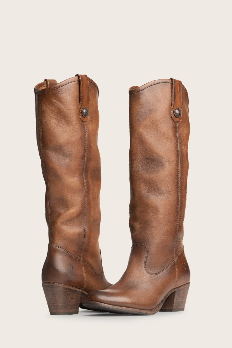 Jackie Button - Dark Brown - Pair