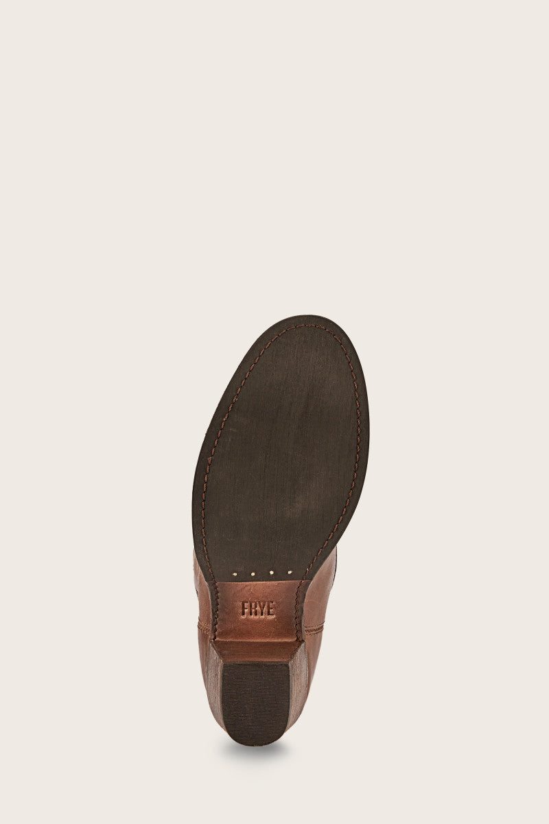 Jackie Button - Dark Brown - Sole