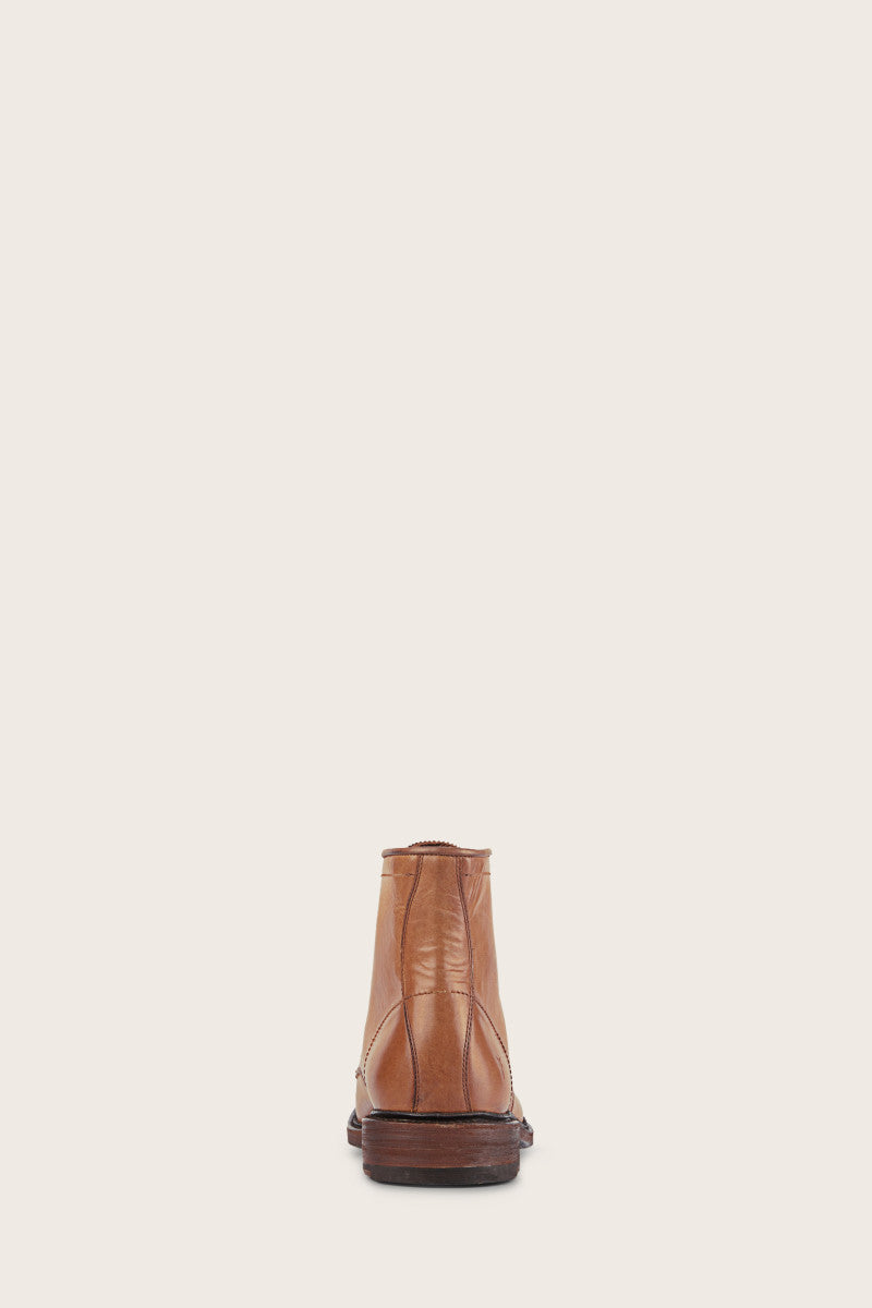 James Lace Up - Tan - Back