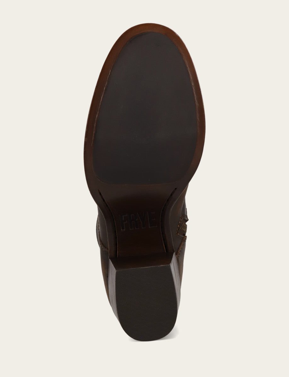 Jean Lace Up - Distressed Dark Brown - Sole