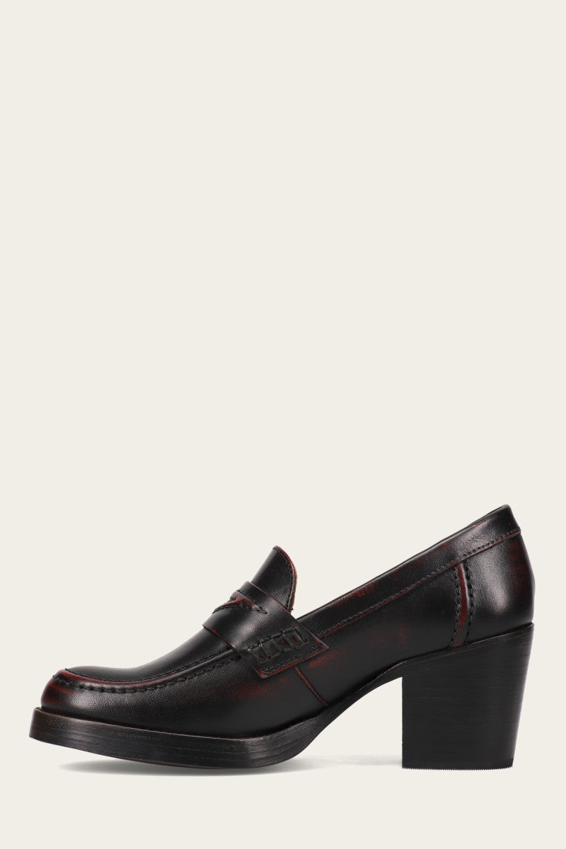 Jean Loafer - Black Cherry - Inside