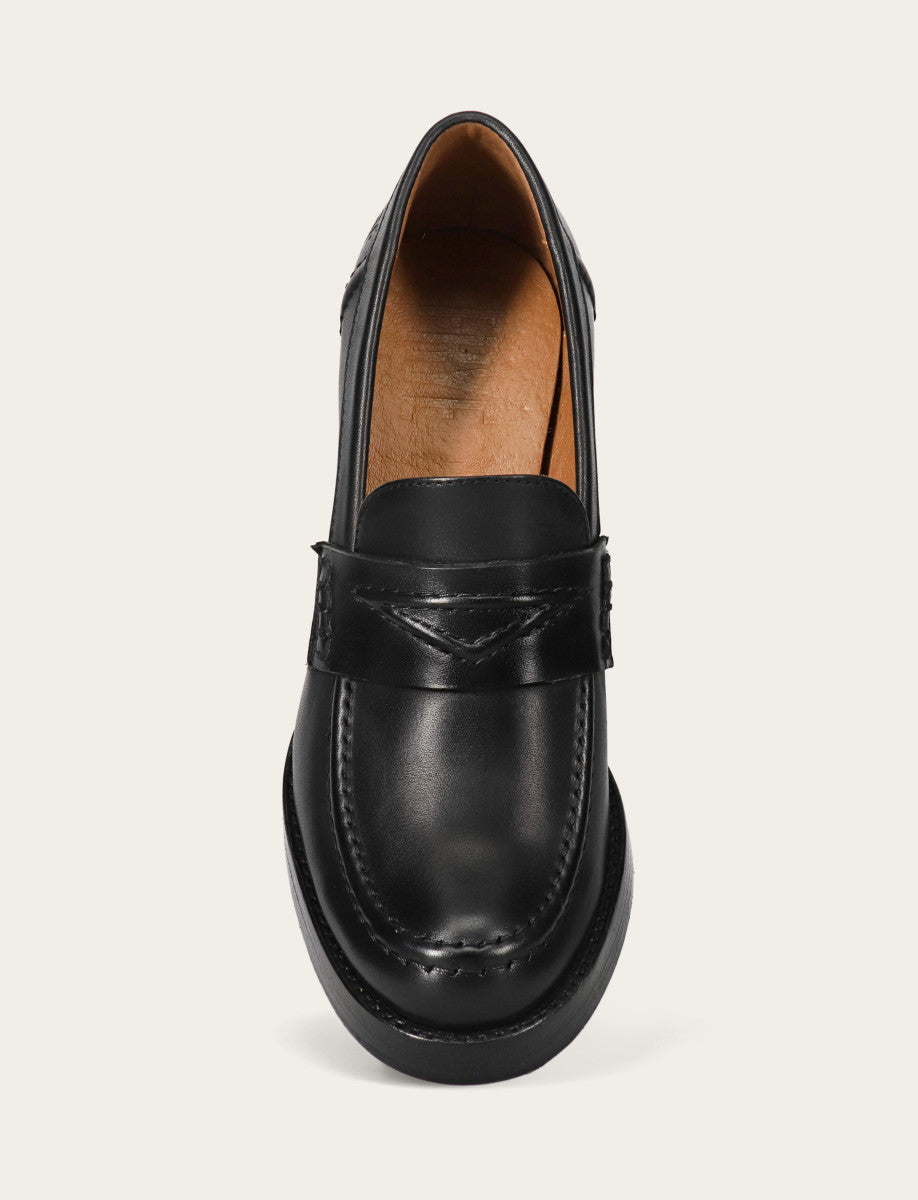 Jean Loafer - Black - Top Down