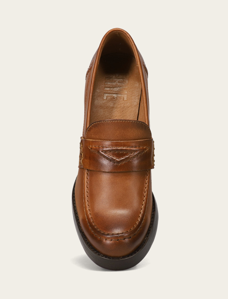 Jean Loafer - Caramel - Top Down