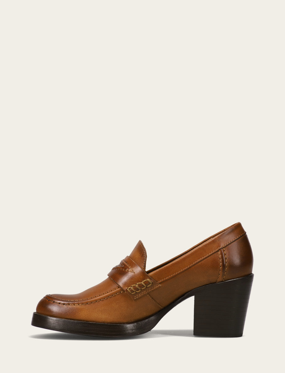 Jean Loafer - Caramel - Inside