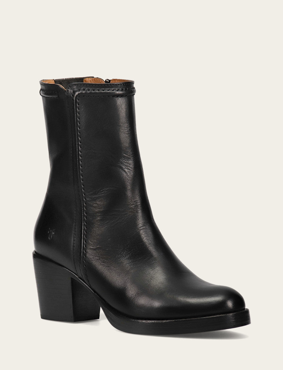 Jean Short Inside Zip - Black - Hero