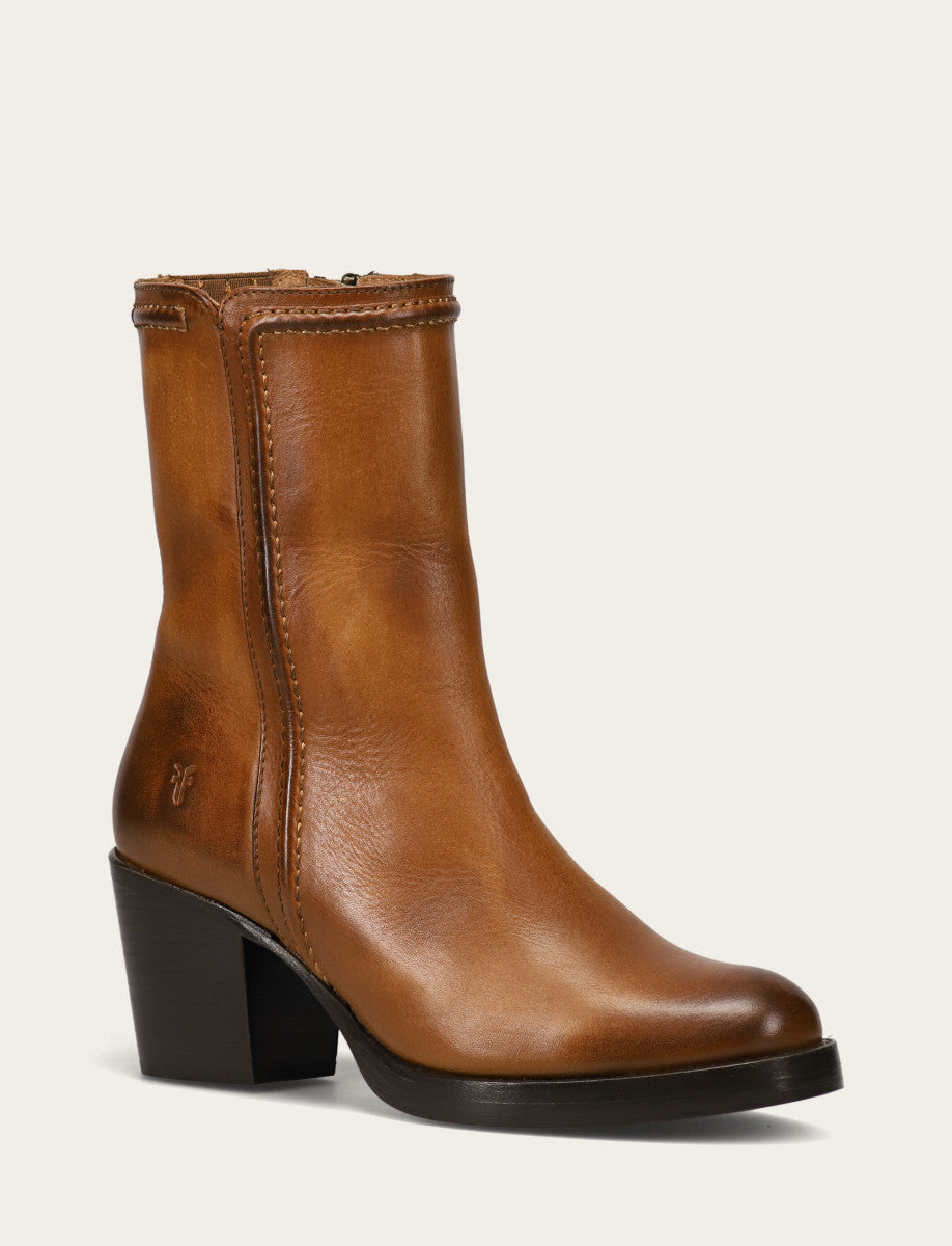 Jean Short Inside Zip - Caramel - Hero
