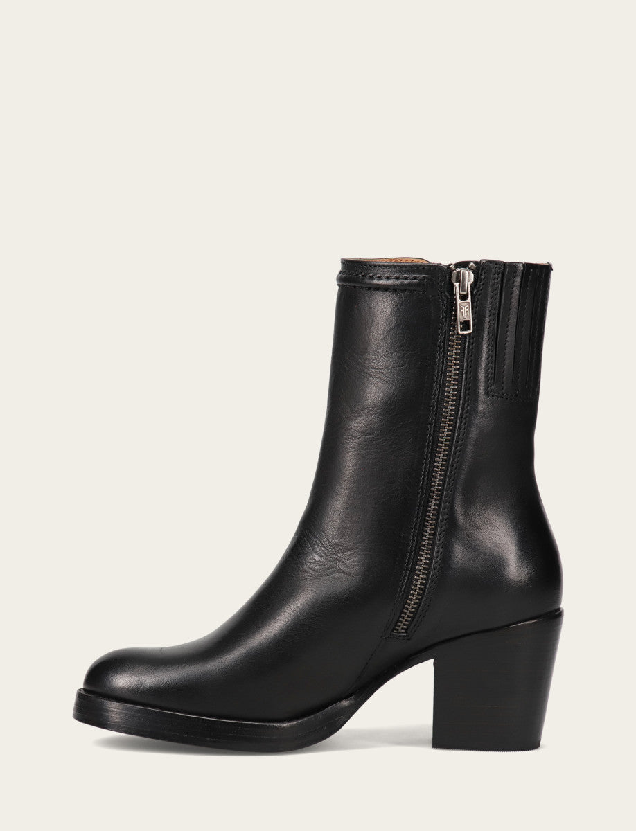 Jean Short Inside Zip - Black - Inside