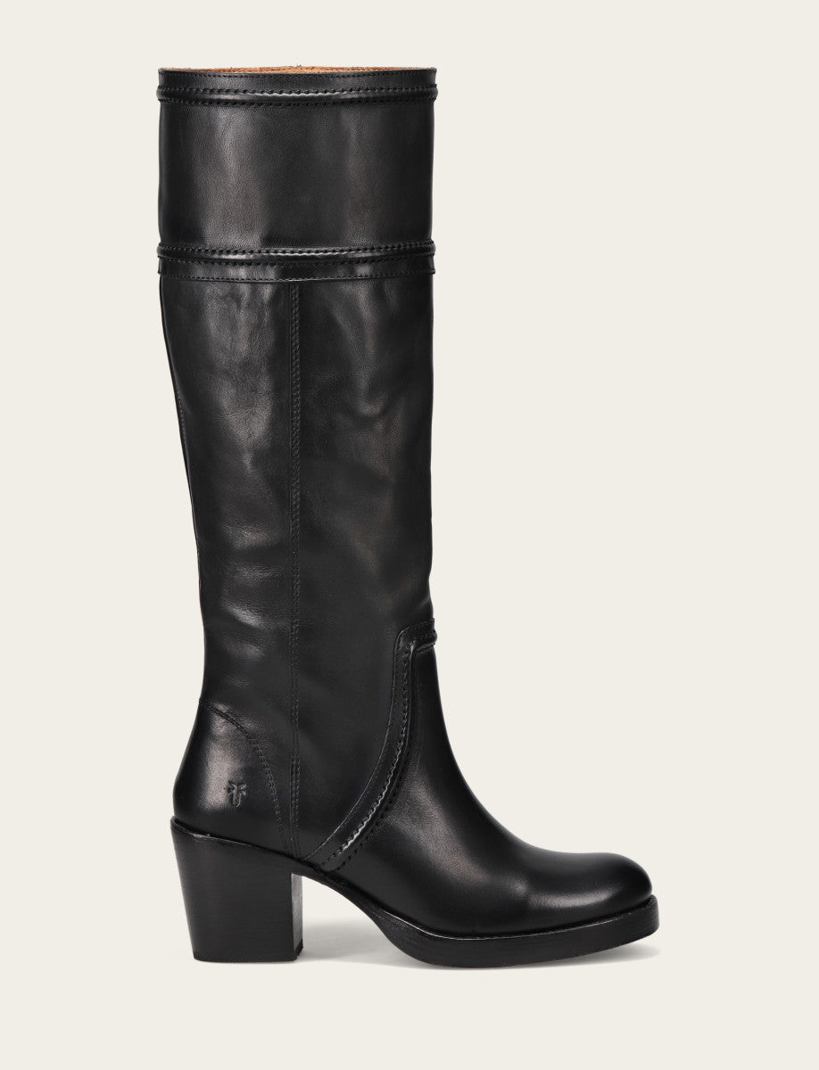 Jean Tall Pull On - Black - Outside