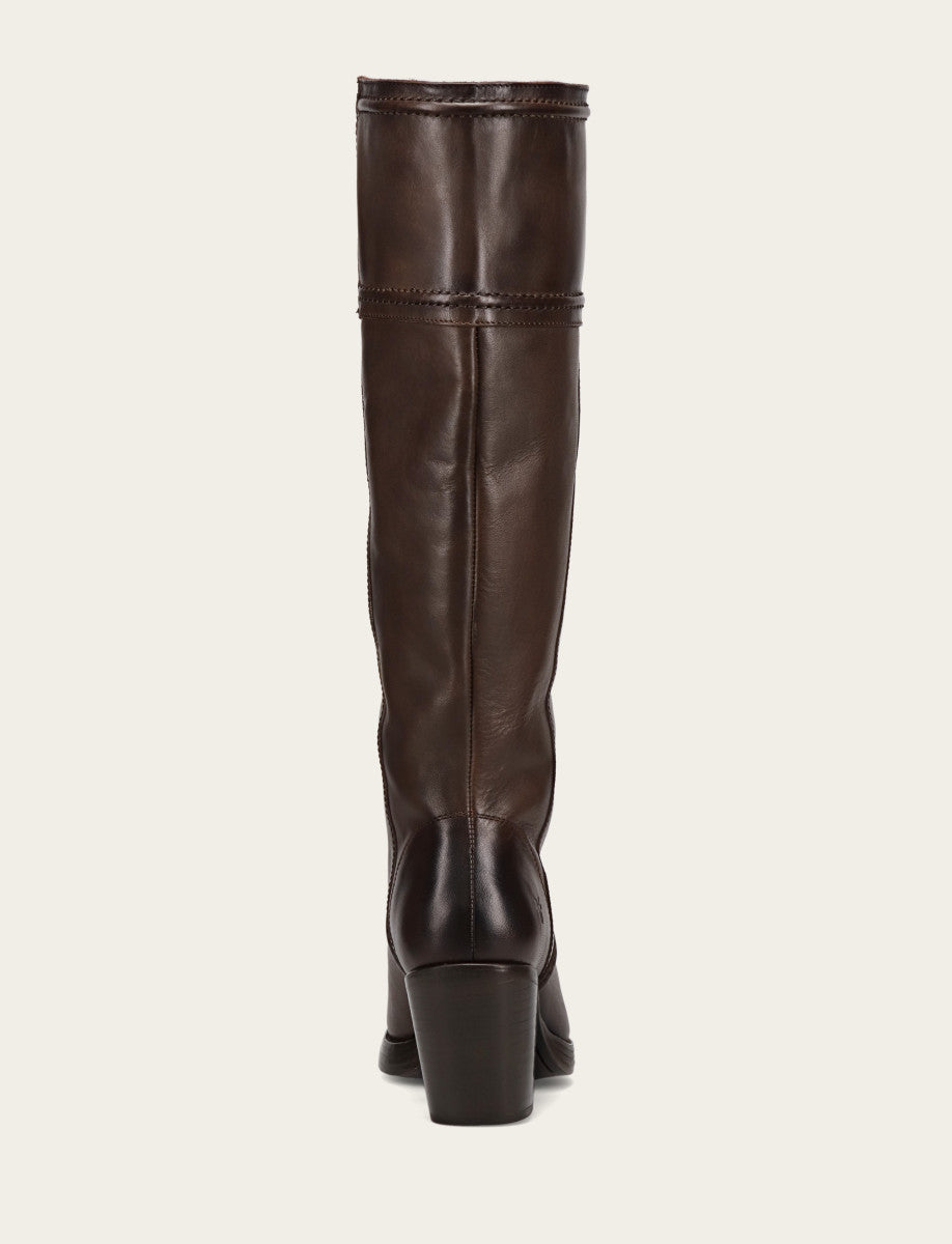 Jean Tall Pull On - Chocolate - Back