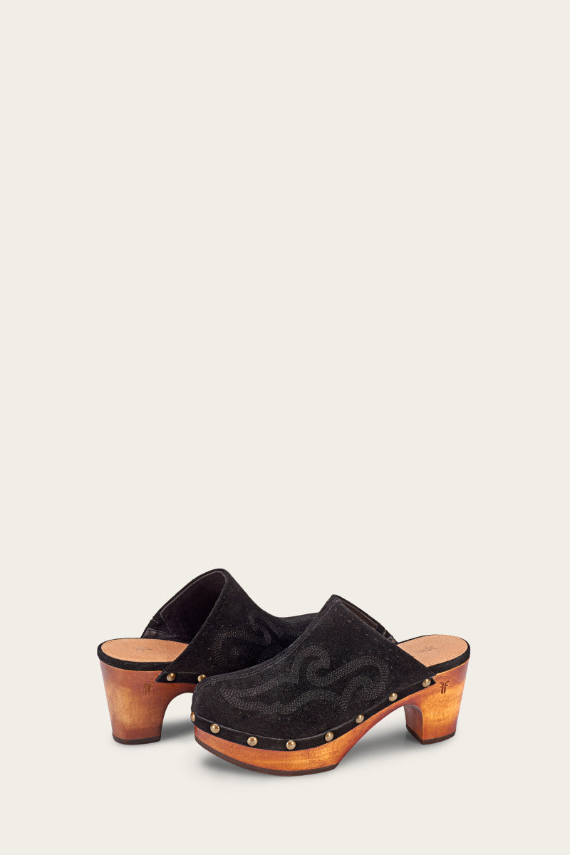 Jessica Clog - Black - Pair