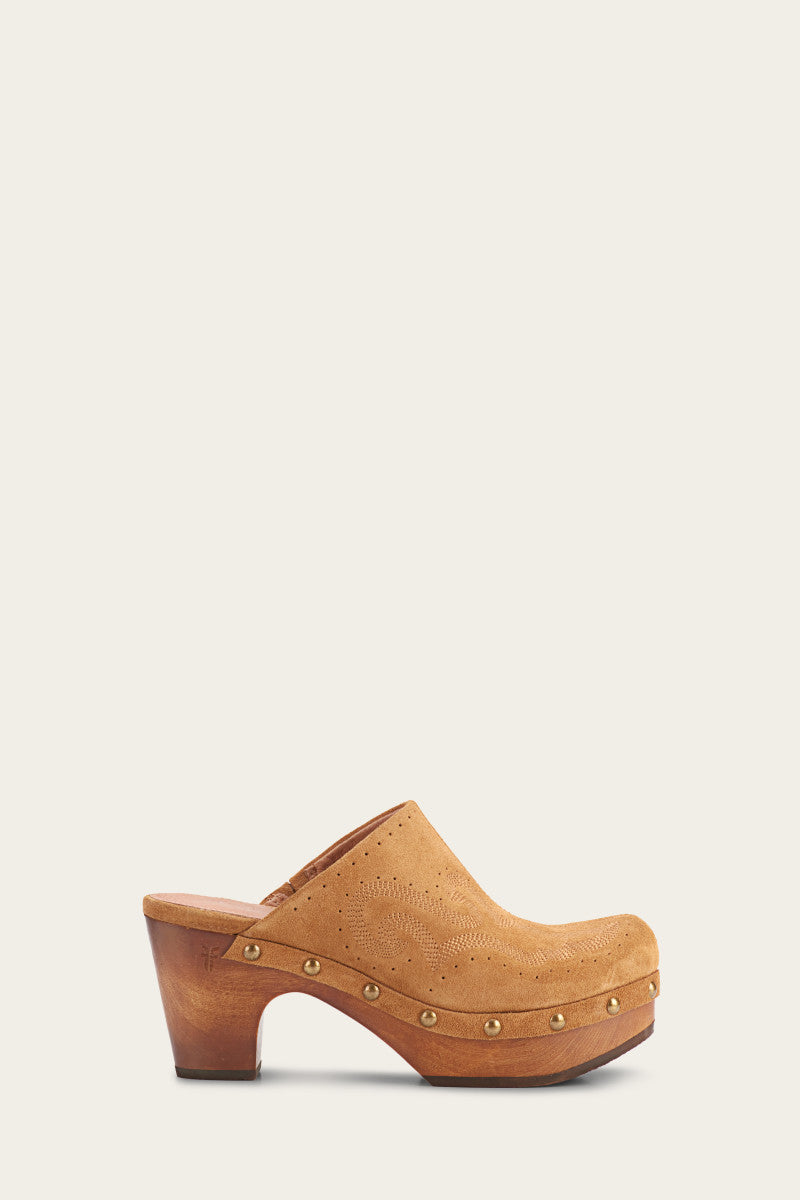 Jessica Clog - Brown - Outside
