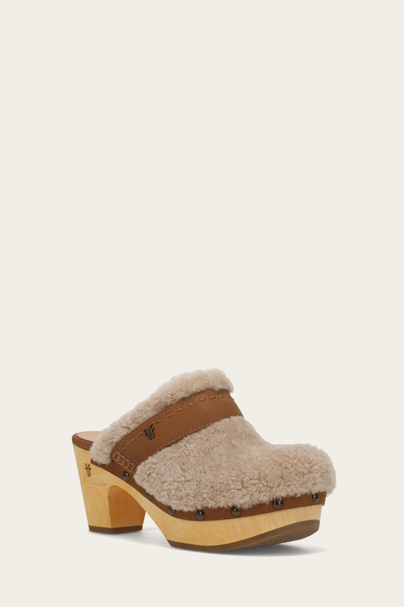 Jessica Shearling Clog