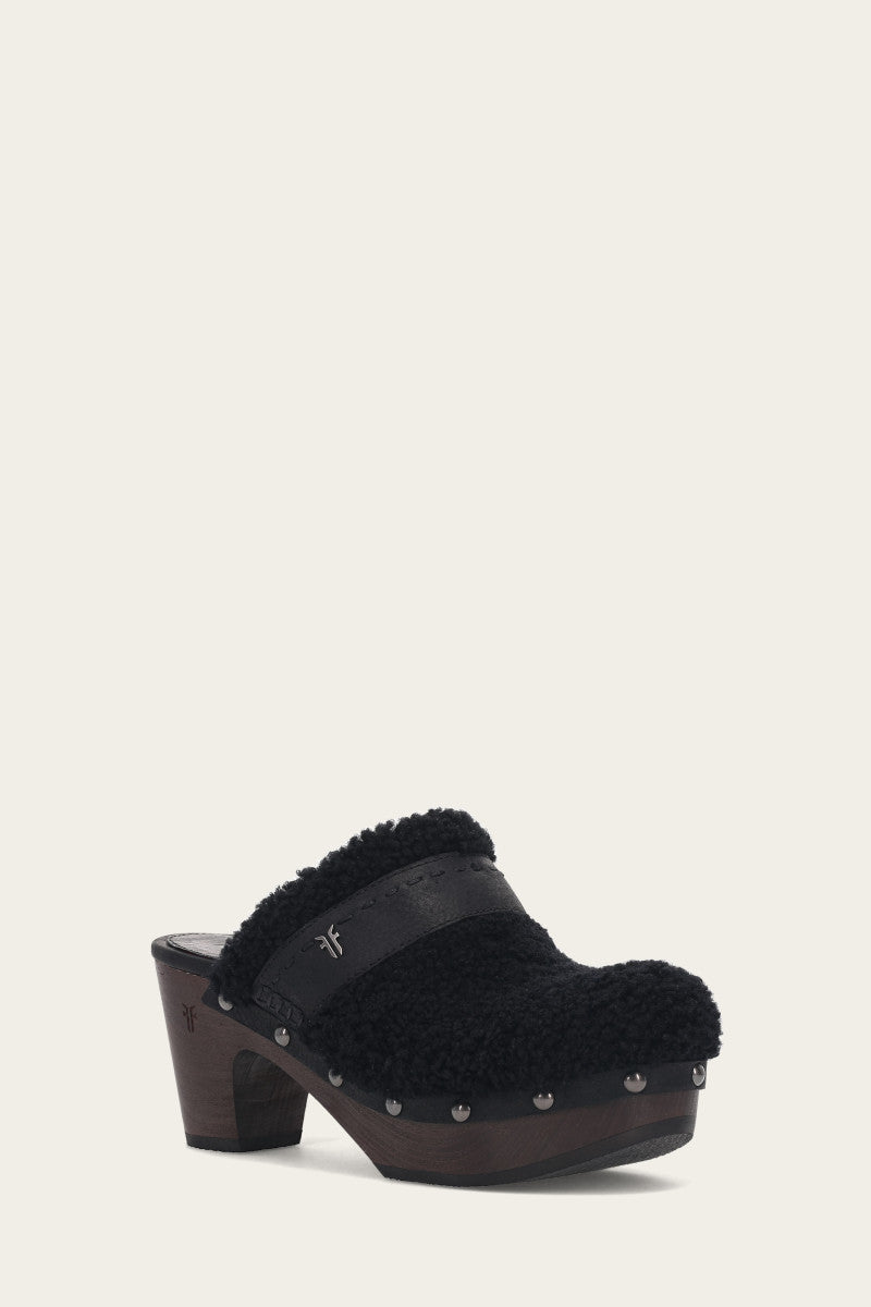 Jessica Shearling Clog
