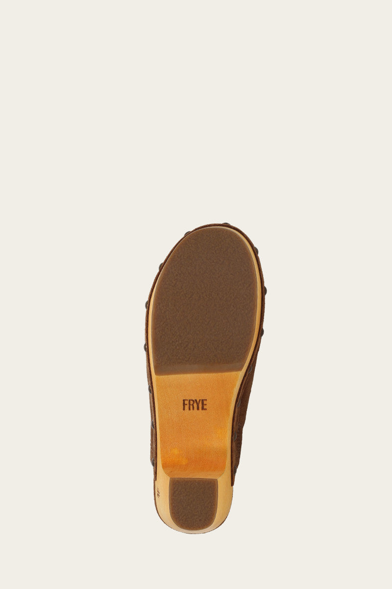 Jessica Slingback Clog - Walnut - Sole