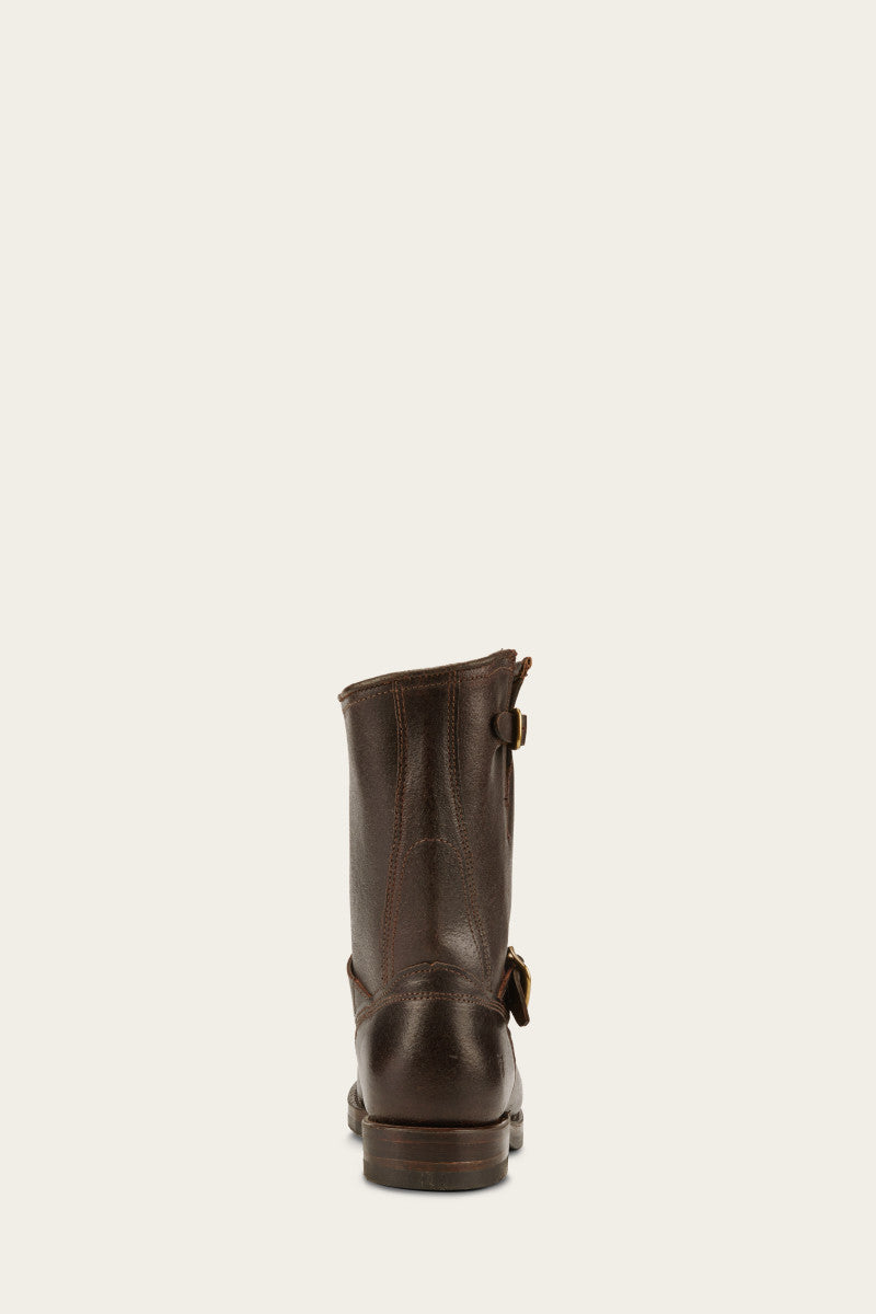 John Addison Engineer Inside Zip - Brown - Back