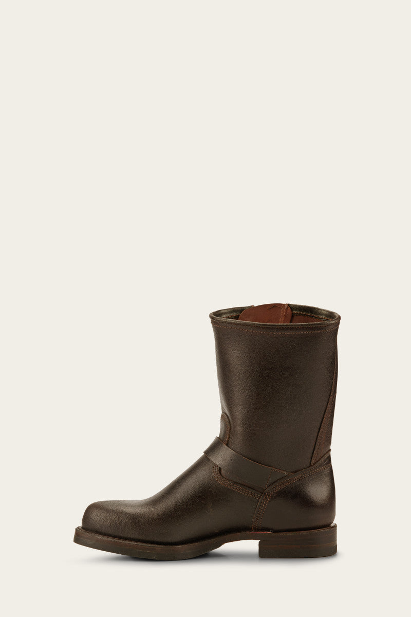 John Addison Engineer Inside Zip - Brown - Inside