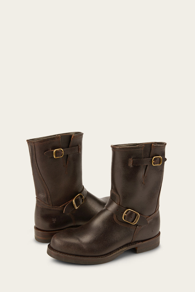 John Addison Engineer Inside Zip - Brown - Pair