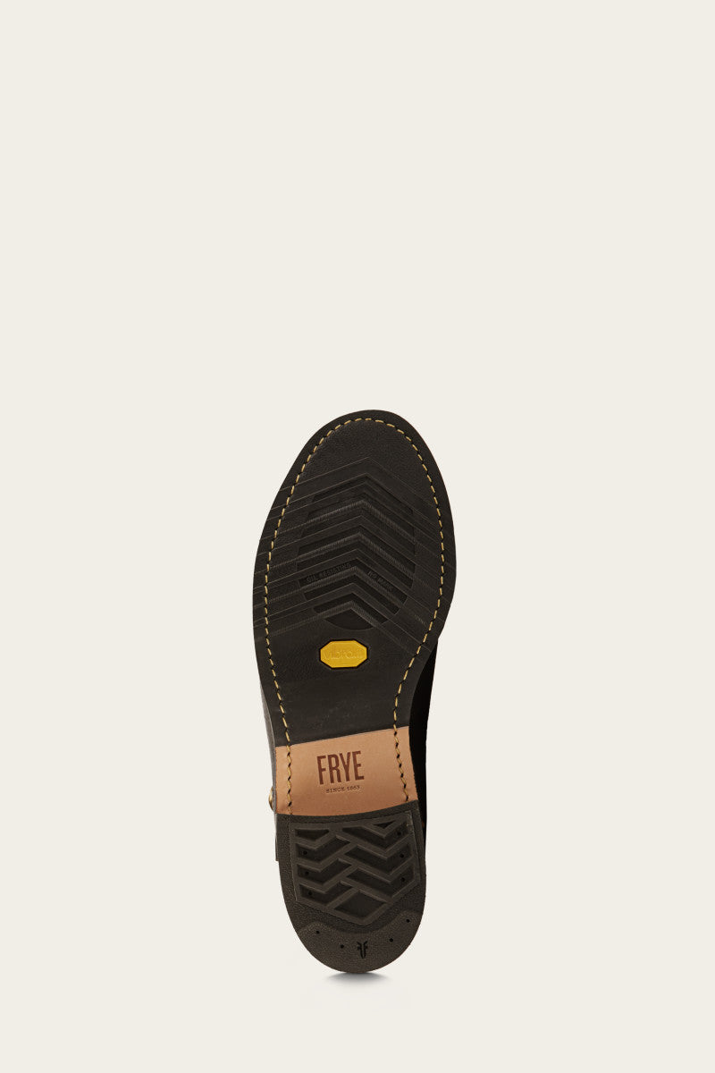 John Addison Engineer Inside Zip - Brown - Sole