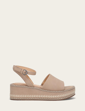 Joy Ankle Strap Platform Sandal - Clay - Outside