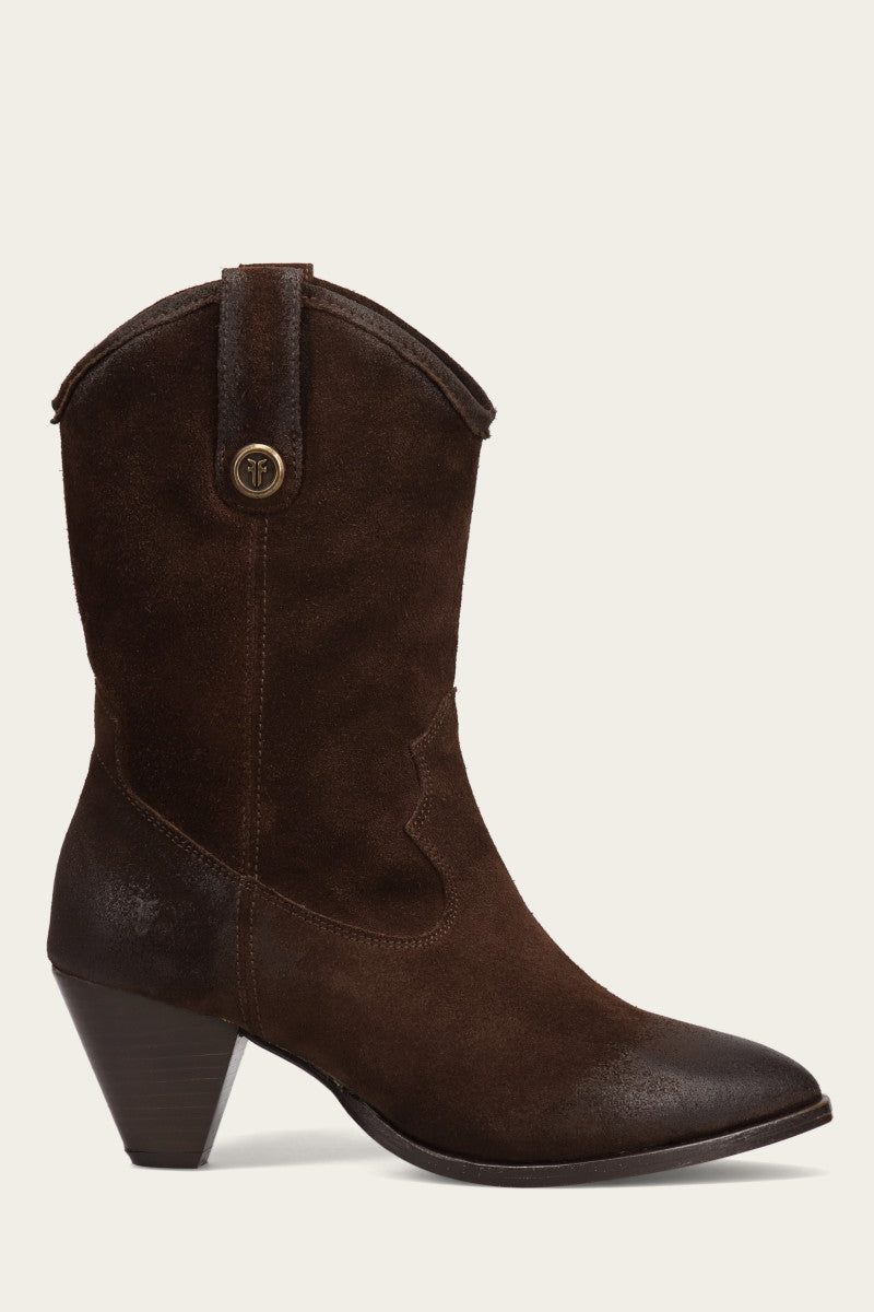 June Western - Chocolate - Outside