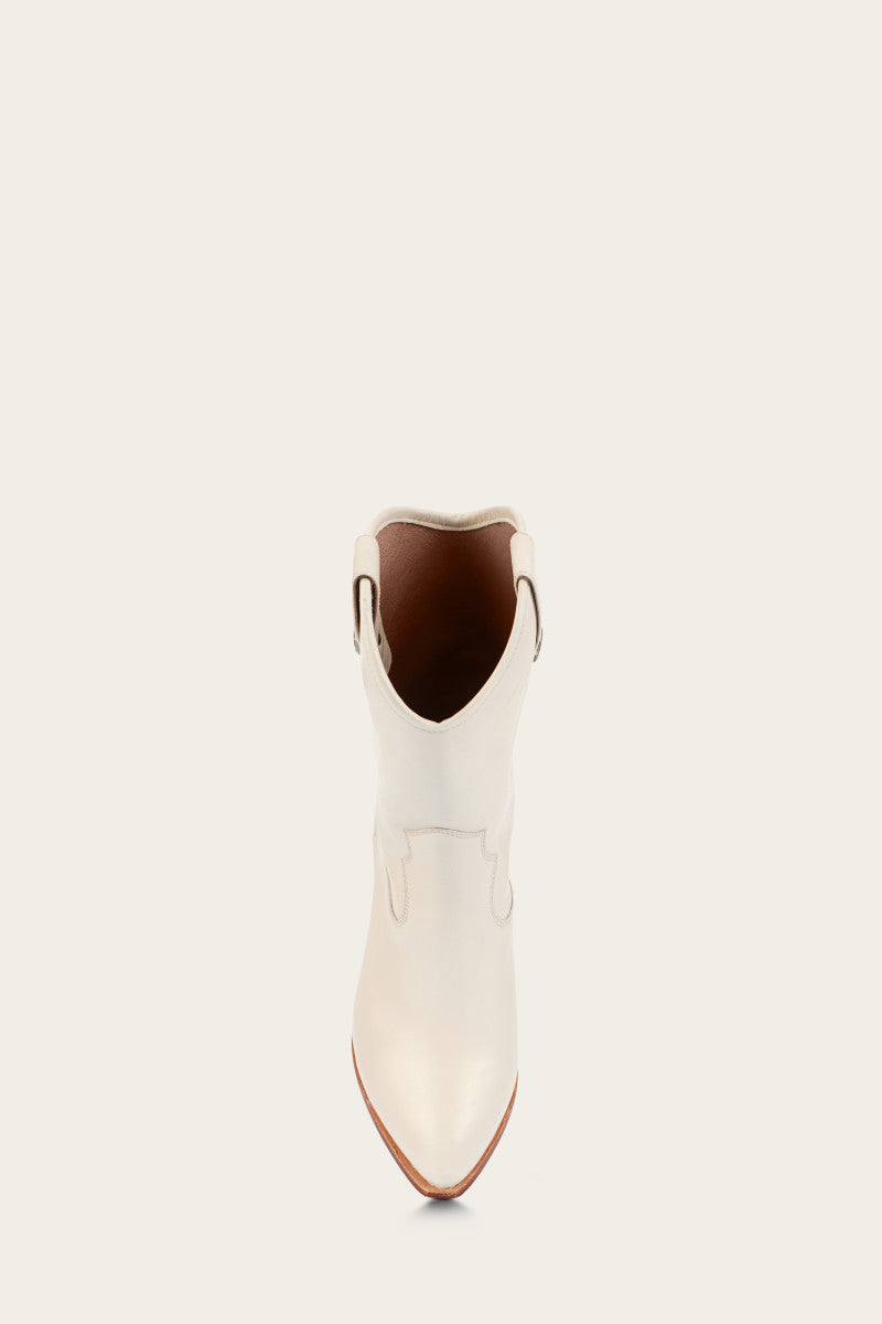 June Western - White - Top Down