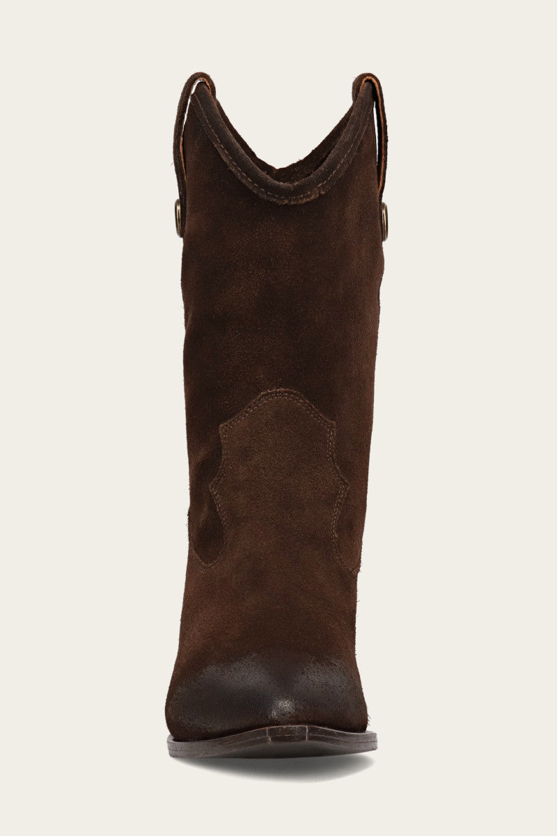 June Western - Chocolate - Front