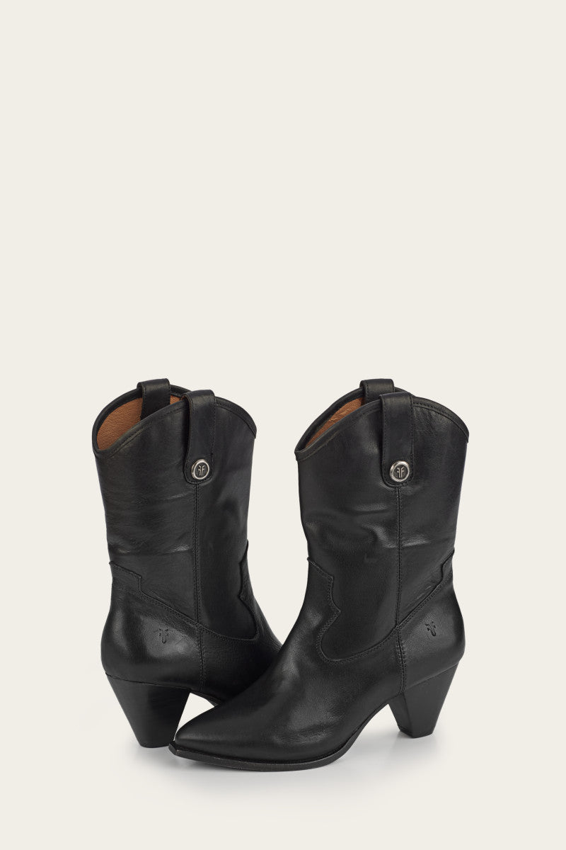 June Western - Black - Pair