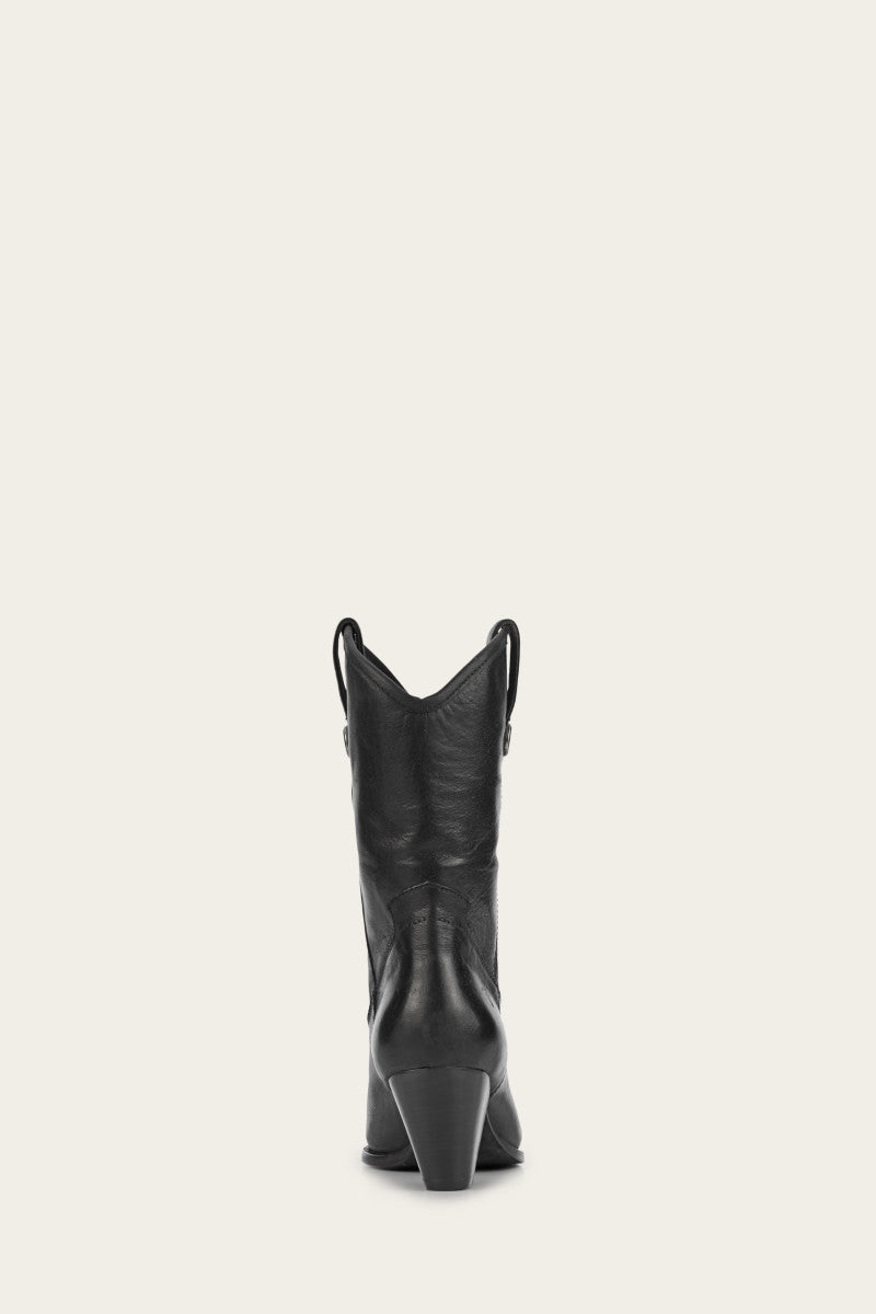 June Western - Black - Back