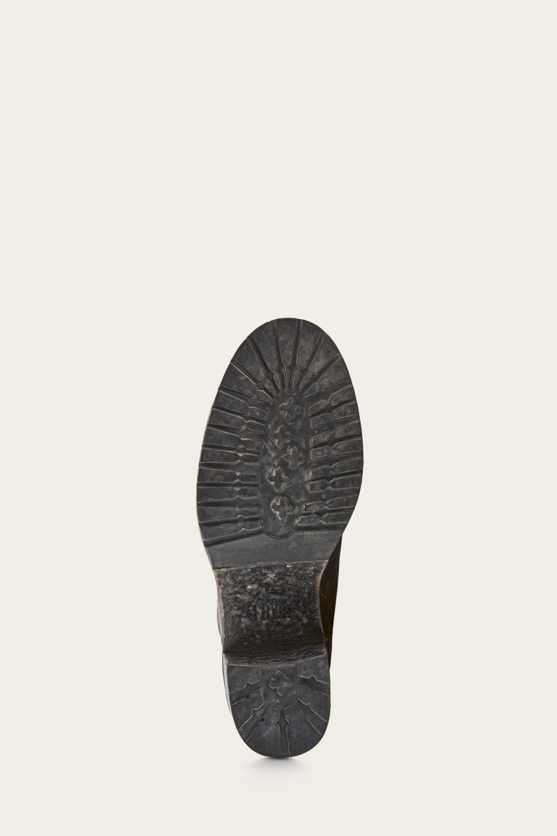 Karen Combat - Antiqued Black - Sole