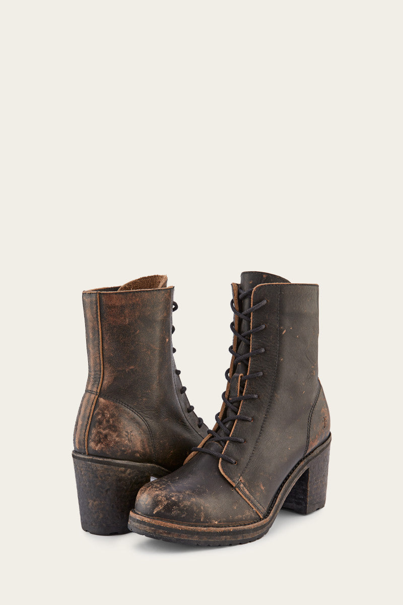 Karen Combat - Antiqued Black - Pair