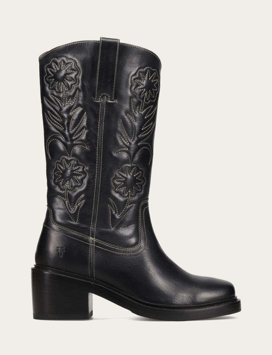 Kate Deco Stitch - Black - Outside