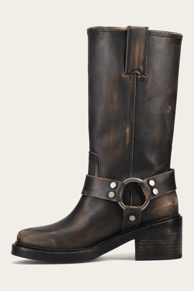 Kate Harness - Distressed Black - Inside