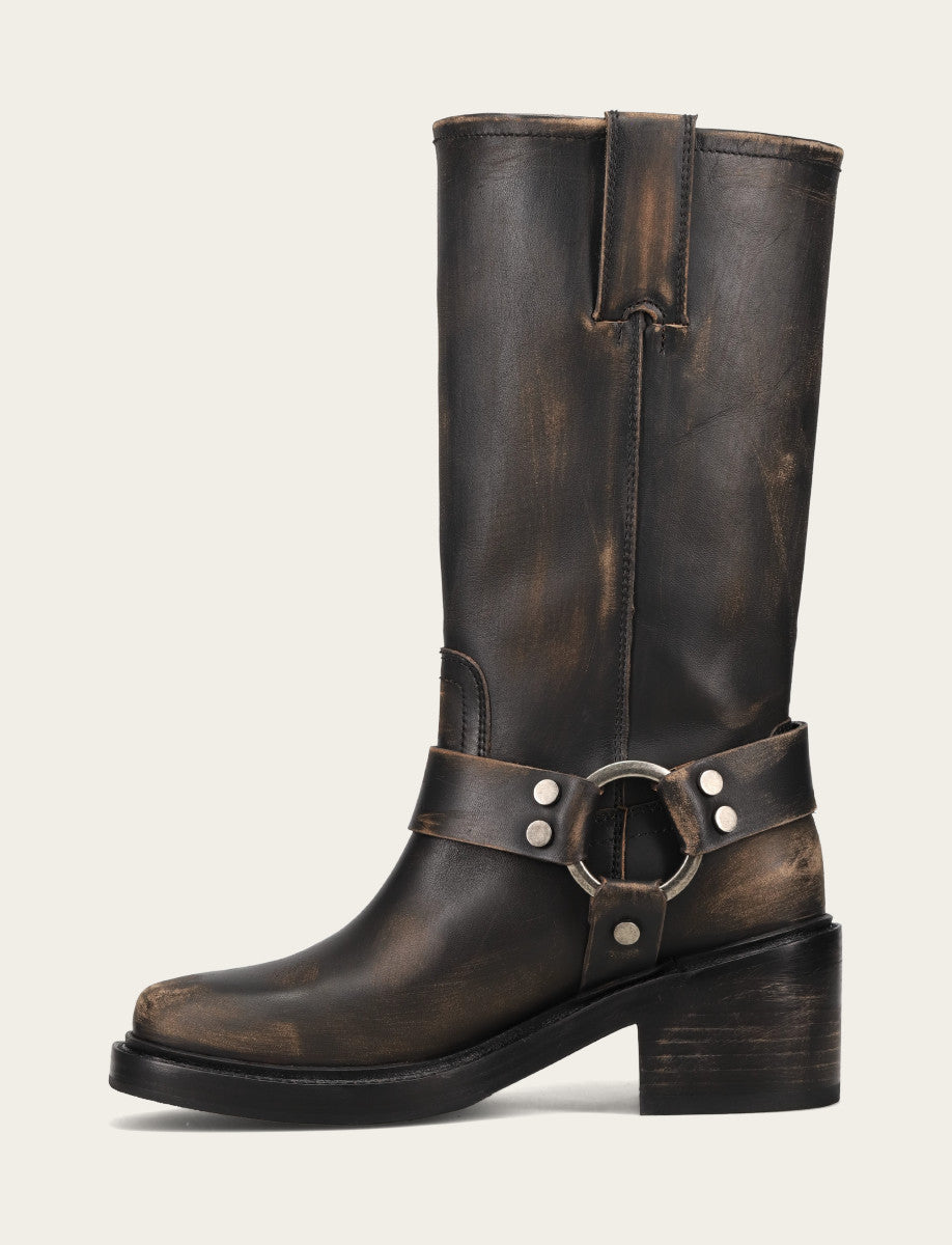 Kate Harness - Distressed Black - Inside