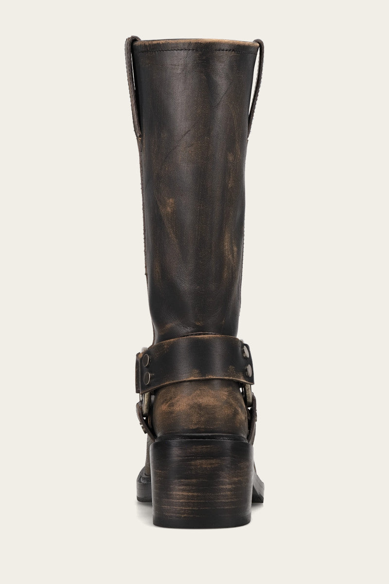Kate Harness - Distressed Black - Back