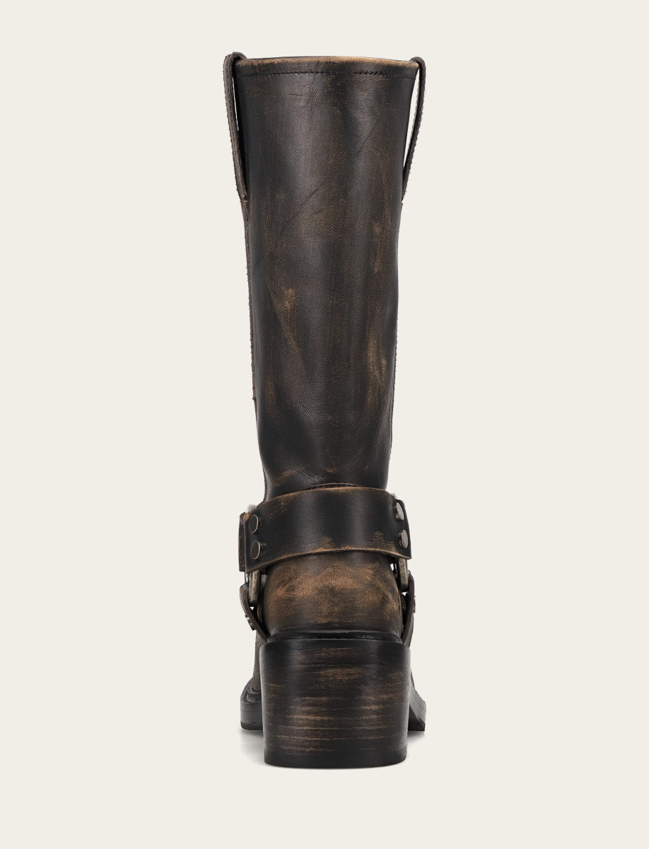 Kate Harness - Distressed Black - Back