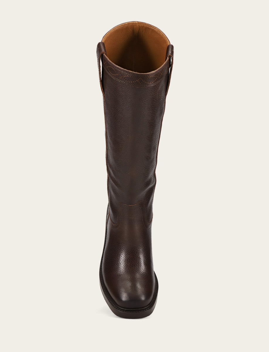Kate Pull On - Dark Brown - Top Down