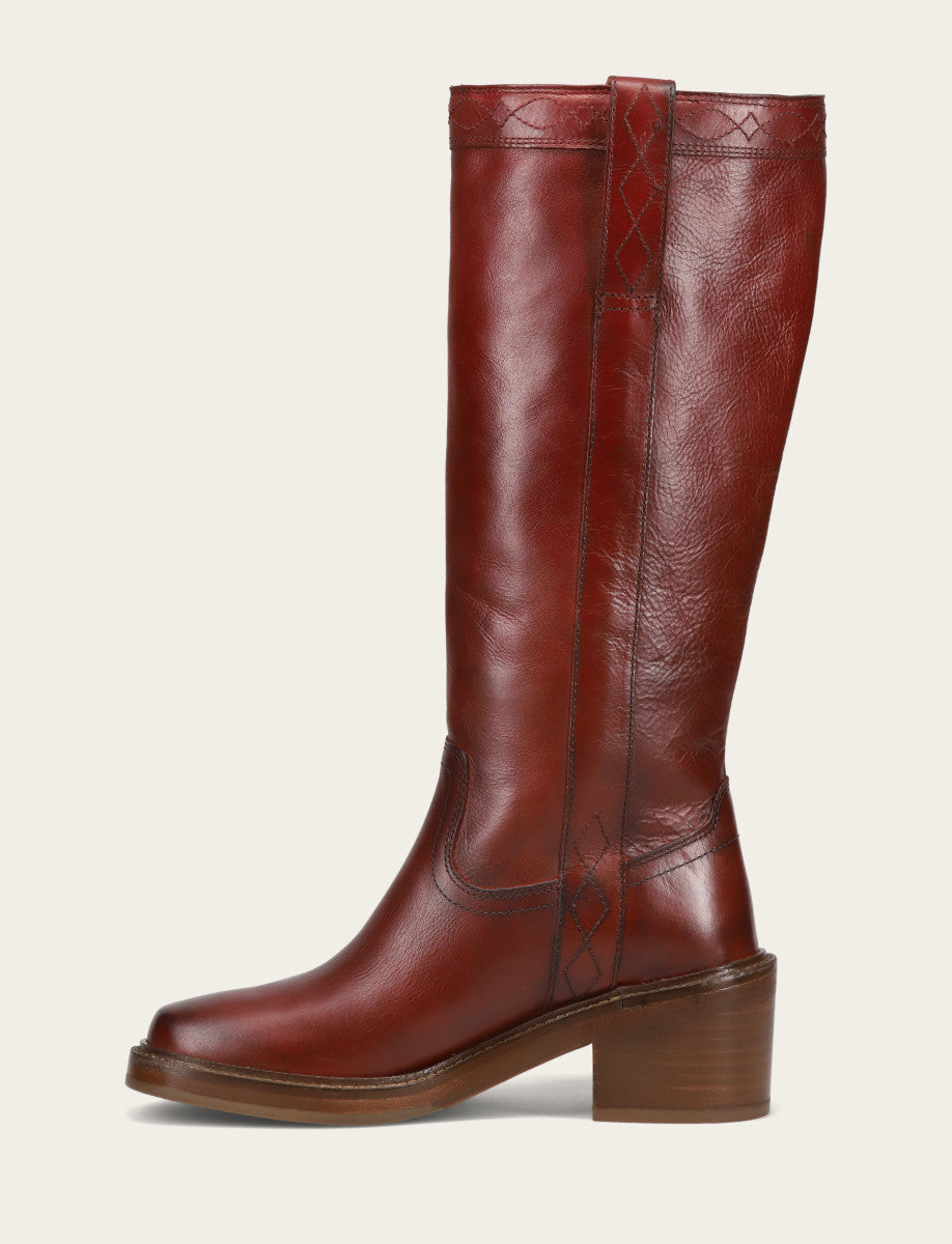 Kate Pull On - Merlot - Inside