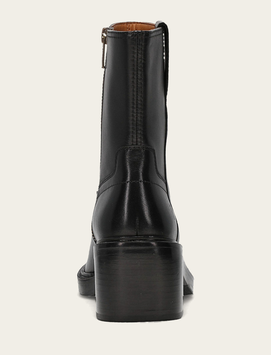Kate Short Inside Zip - Black - Back