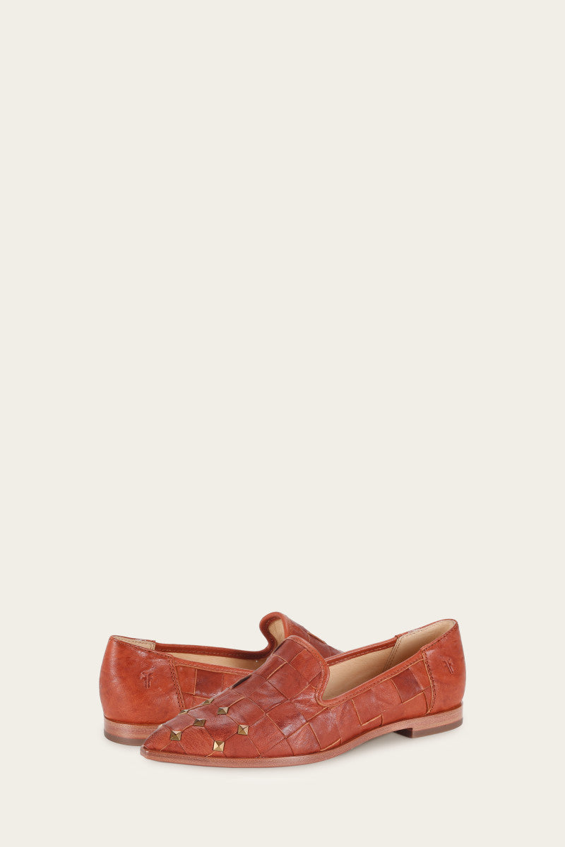 Kenzie Studded - Cognac - Pair